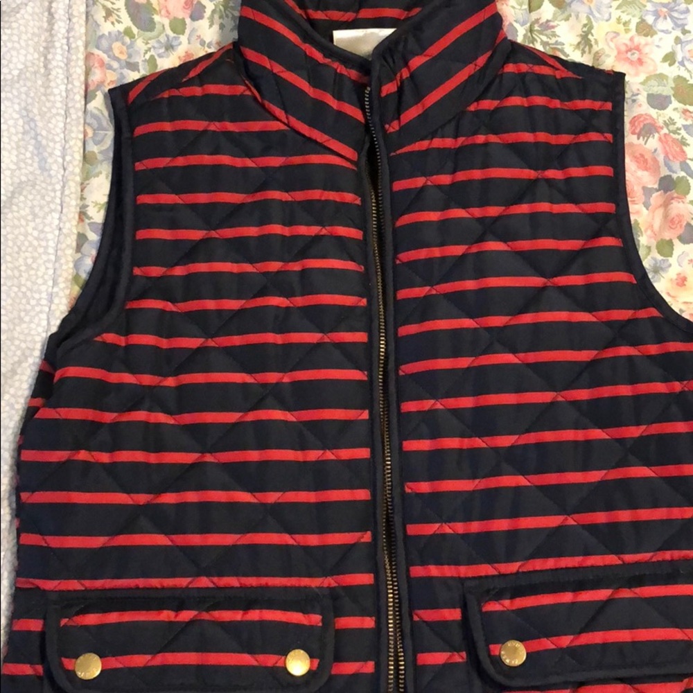 Striped vest - perfect for the Fall